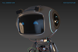 Toy Droid Rigged