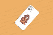Cute Capybara with Good Friends, an Animal Illustration by Palau (Thumbnail 3 of 12)