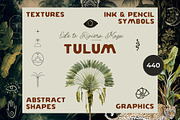 TULUM Textures & Brand design kit, an Object Graphic by Lana Elanor (Thumbnail 1 of 16)