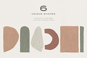 Abstract Organic Shapes Backgrounds, a Texture Graphic by Aesthetic Eye (Thumbnail 5 of 16)