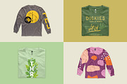 Long Sleeve T-shirt Mockups, a Shirt Mockup by Komet & Flicker (Thumbnail 10 of 12)
