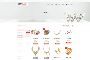 Jewelry WooCommerce WordPress Themes