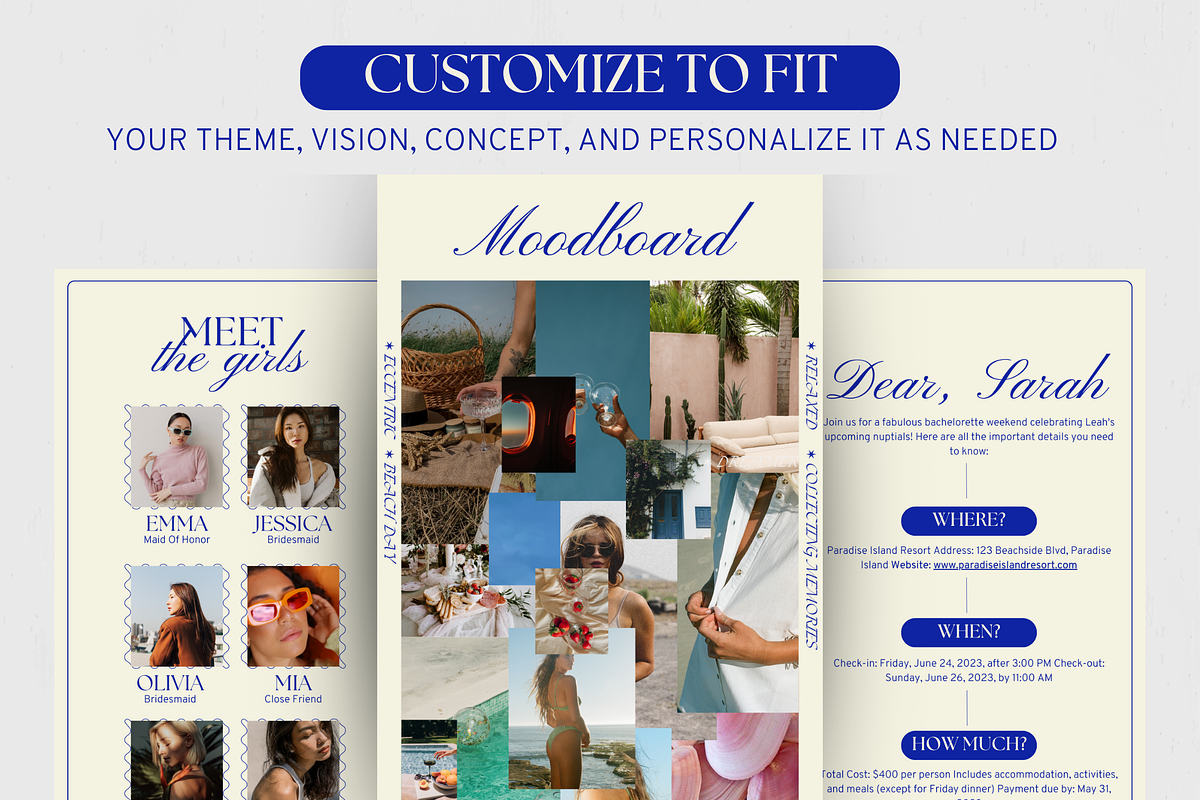 Digital Beach Bachelorette Itinerary, a Social Media Template by Story Native (Photo 6 of 9)