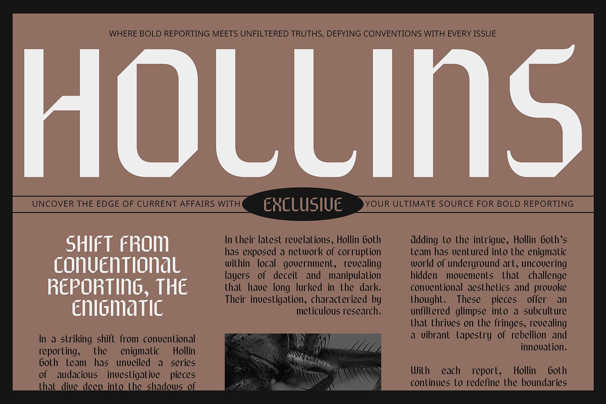 CS Clave – Gothic Font, a Sans Serif Font by Craft Supply Co. (Photo 3 of 8)