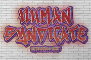 Human Syndicate, a Script Font by Yoga Letter (Thumbnail 1 of 5)