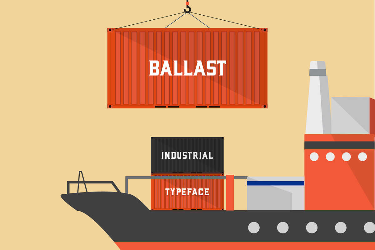 Ballast Pro | A Geometric Slab Serif, a Slab Serif Font by Beveled Design Co. (Photo 9 of 10)