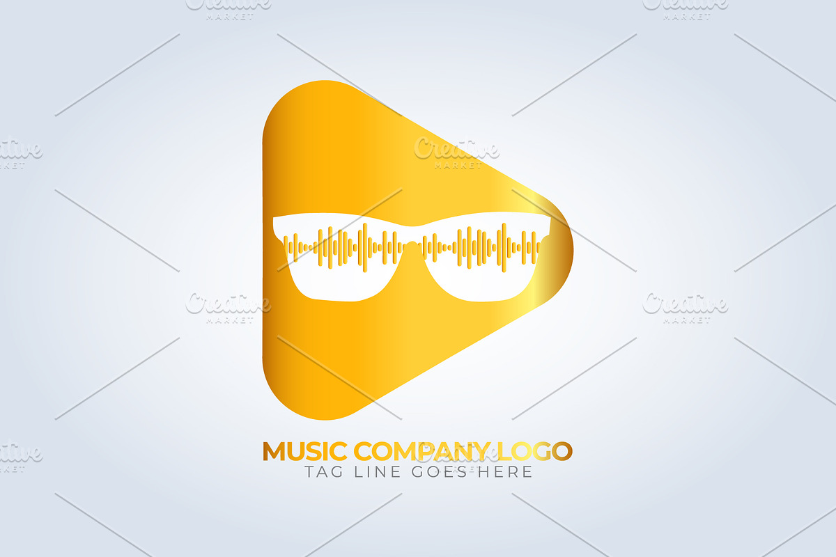 Music Company Identity Logo Template, a Branding & Logo Template by arslantanoli (Photo 1 of 3)