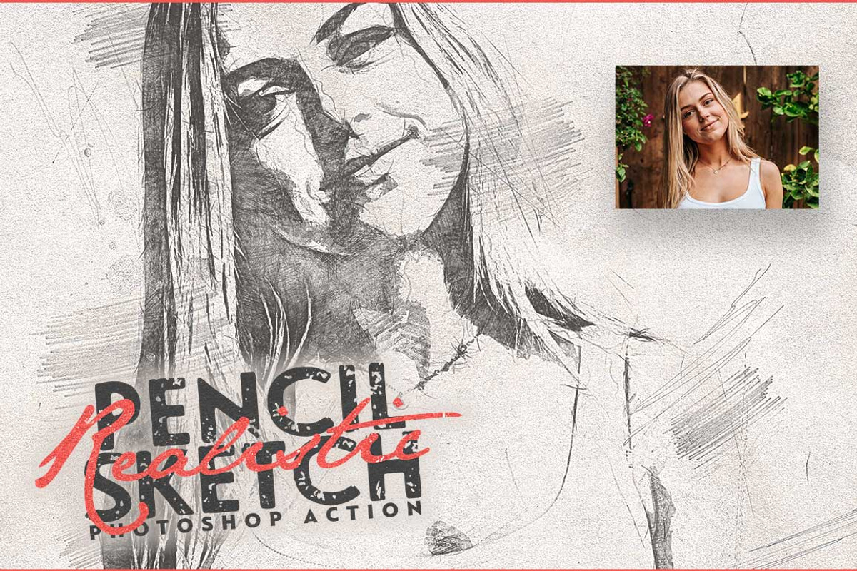 Realistic Pencil Sketch CS3+, an Action Add-On by Amorjesu.com (Photo 14 of 16)
