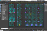 Stage Decor 05 Modular Wall Column, a Shape Add-On by akerStudio (Thumbnail 2 of 15)