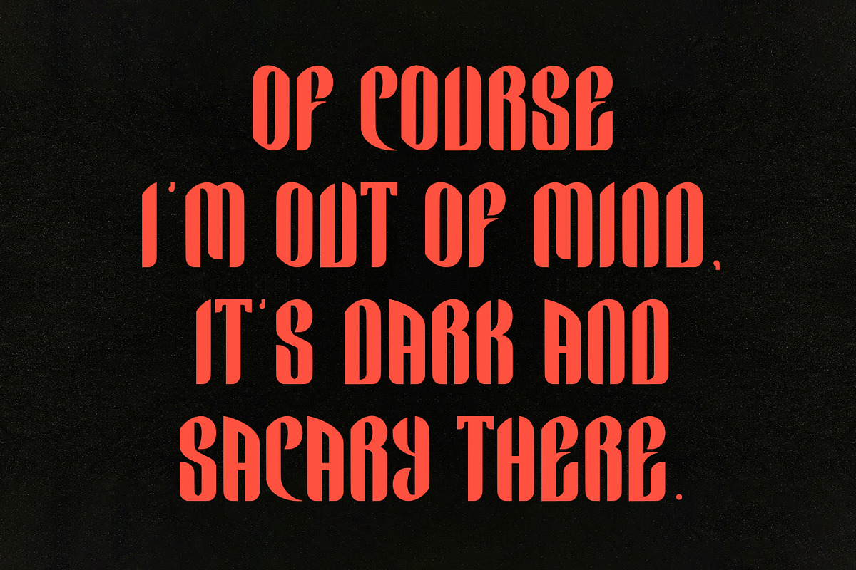 Alapace Blackletter Display Typeface, a Blackletter Font by Maulana Creative (Photo 7 of 7)
