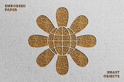 Gold Embossed Text & Logo Effect, a Layer Style Add-On by Design Squad (Thumbnail 1 of 5)