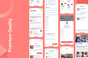 Homital - Telemedicine App Design UI, an App Template by Capi Product (Thumbnail 3 of 6)