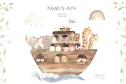 Animal BUNDLE. Watercolor, an Animal Illustration by OlliArtDesign (Thumbnail 13 of 17)