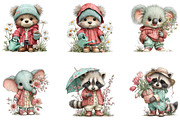 Spring Kids Cartoon Characters, a Seasonal Illustration by CreationArt (Thumbnail 5 of 5)