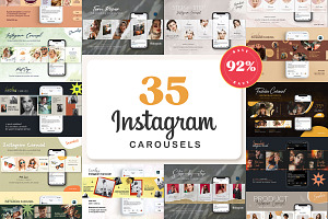 Instagram Carousels Bundle