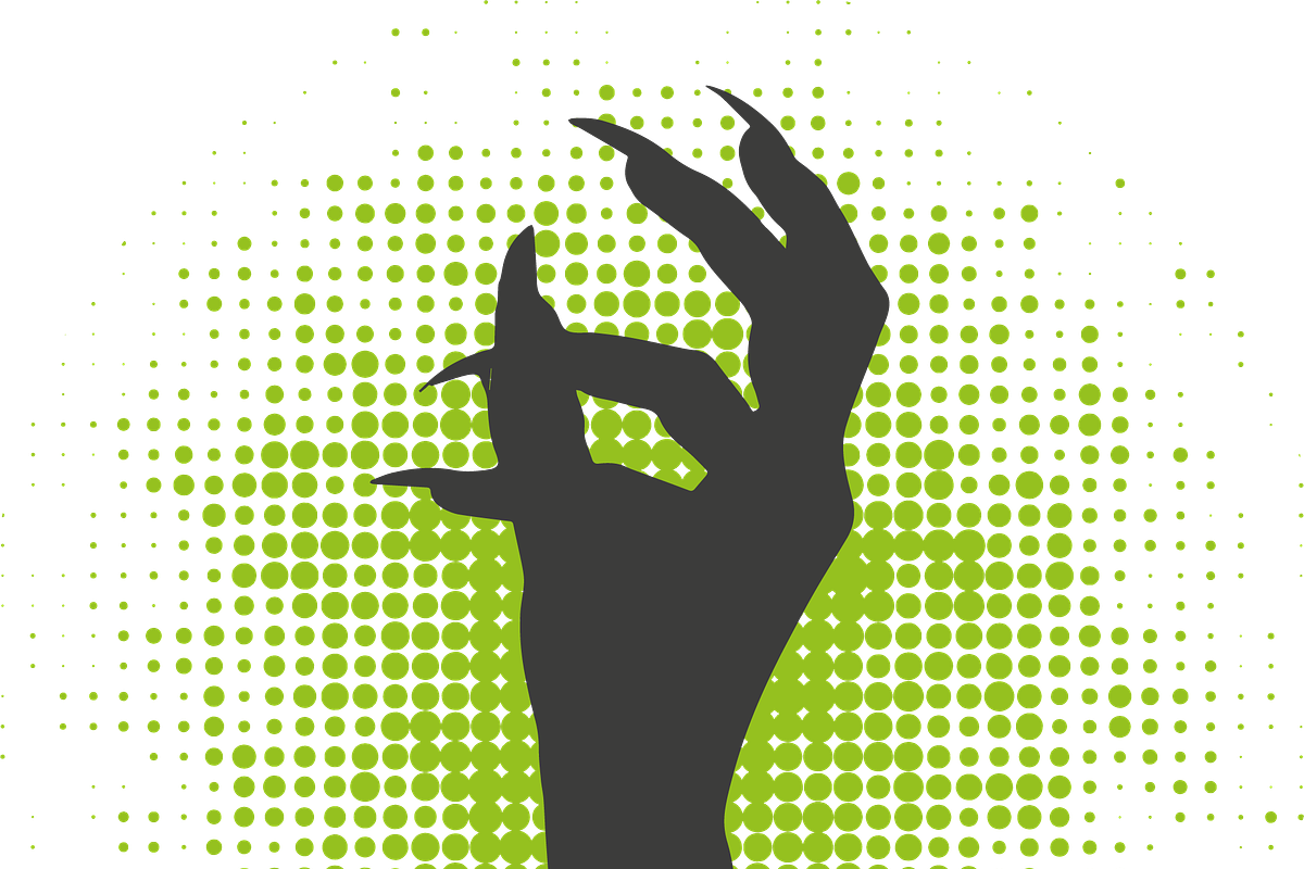 Silhouette of Zombie Hand, a Person Illustration by JYa_Design