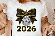 New Year Coquette 2026 PNG, an Illustration by Creative Art (Thumbnail 2 of 5)