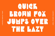 Futtalo Retro Display Font, a Sans Serif Font by Maulana Creative (Thumbnail 8 of 8)