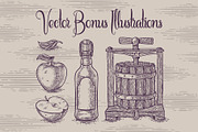 Cidrella script & graphics, a Script Font by Gleb Guralnyk (Thumbnail 5 of 6)
