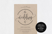 Invitation Template SHR429, an Invitation Template by Shafura_Wedding (Thumbnail 2 of 5)