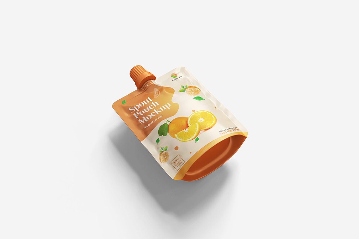 Spout Pouch Mockup, a Product Mockup by MrLetters (Photo 2 of 5)