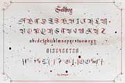 Sallfrog, a Blackletter Font by ismanayuda (Thumbnail 3 of 7)