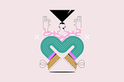 Playful Pastel Vector Characters, a Person Illustration by Léo Alexandre (Thumbnail 15 of 15)