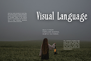 Unusual Decorative Display Serif, a Serif Font by foxsong (Thumbnail 5 of 6)
