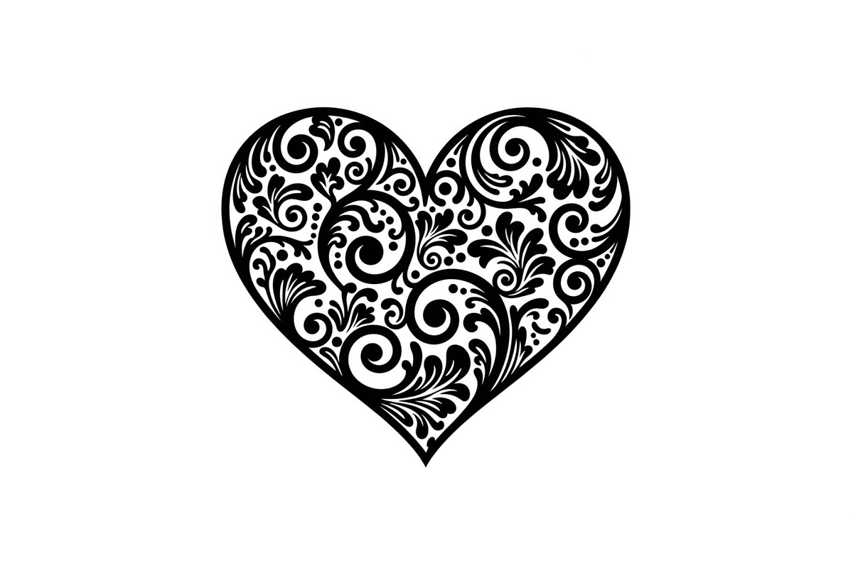 Ornate Heart Vector Bundle, an Illustration by Designs_River (Photo 11 of 51)