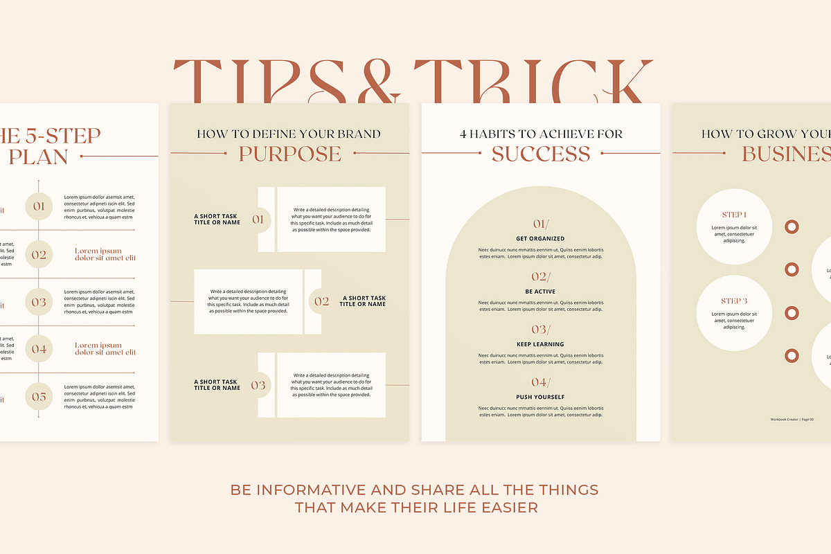 Course Workbook Template – Canva, a Marketing Template by Eesome Design Studio (Photo 19 of 23)