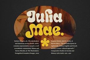 Swipe - Seventies Retro Typeface