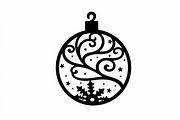 15 Christmas Laser Cut Ornament Bund, a Graphic by hafijul (Thumbnail 7 of 14)
