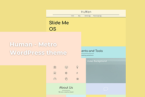 Human - Metro WordPress Theme