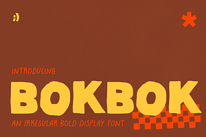 BOKBOK bold handmade display