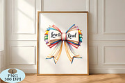 Love to Read Book Bow PNG, a Seasonal Illustration by Daily.Designs (Thumbnail 5 of 5)