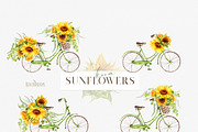 Summer sunflowers collection, an Illustration by ReachDreams (Thumbnail 4 of 7)