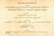 Brother Joseph, a Handwritten Font by eric.oliver703 (Thumbnail 4 of 6)