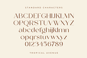Tropical Avenue, a Sans Serif Font by zeenesia (Thumbnail 17 of 18)