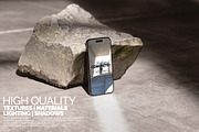 iPhone Mockup – Concreto 3, a Merchandise Mockup by Banana Mockups (Thumbnail 2 of 5)