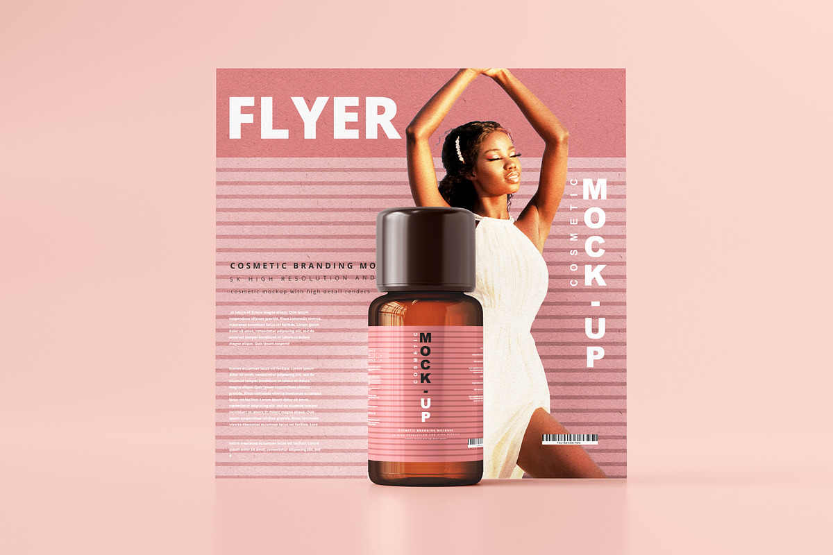 250+ Cosmetic Branding Mockup Bundle, a Cups & Container Mockup by pmvch (Photo 158 of 273)