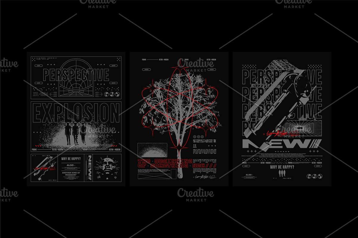 BRUTALISM PRINTS // POSTERS, an Object Graphic by BonkiStudio (Photo 9 of 12)