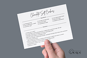 Minimalist Recipe Card Template, a Card Template by OrganizationOasisRo (Thumbnail 1 of 10)