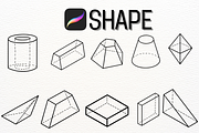 3D geometry stamp brush, a Brush Add-On by Petal Pixels (Thumbnail 2 of 7)