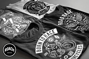 100 Vector Tshirt Designs ( B/W ), an Illustration by roach_graphic (Thumbnail 2 of 20)