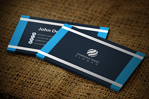 Bluflick Business Card Template