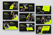 Workout Class Google Slides Template, a Presentation Template by Fit-tee (Thumbnail 6 of 11)