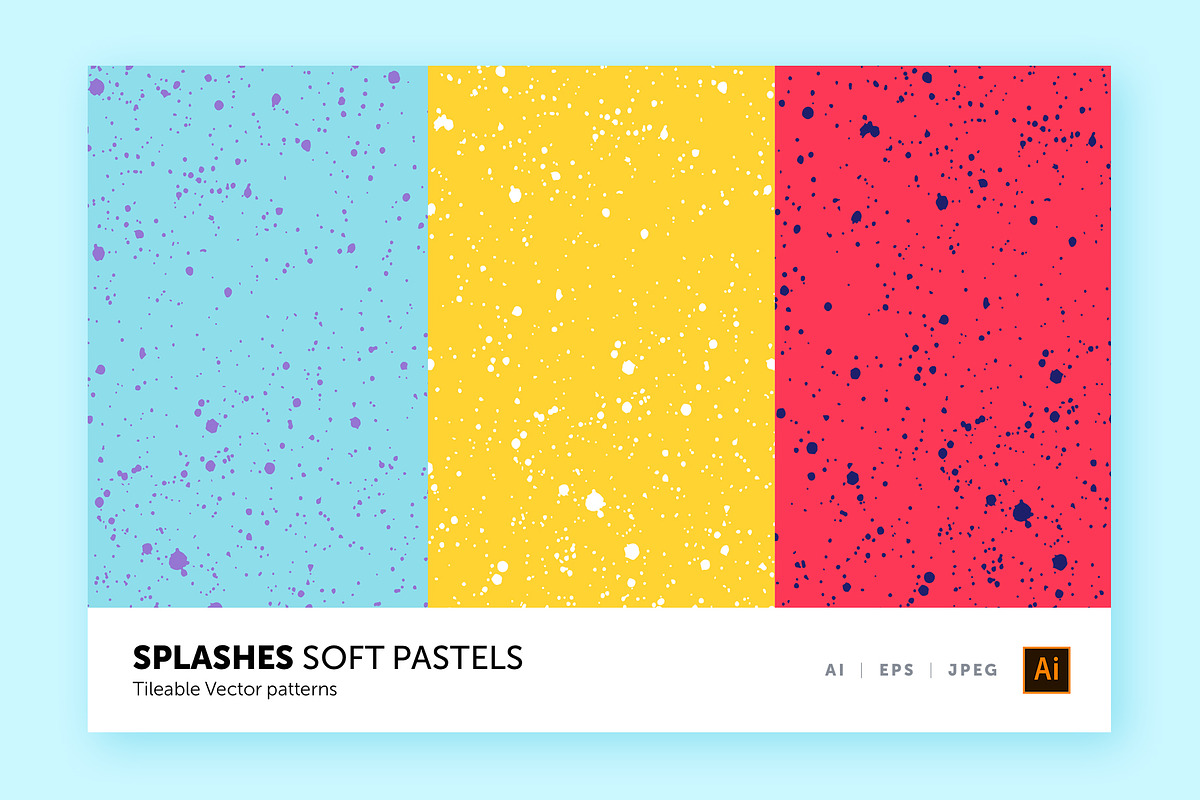 Soft Pastels Patterns, a Pattern Graphic by Designnina Shop (Photo 18 of 18)