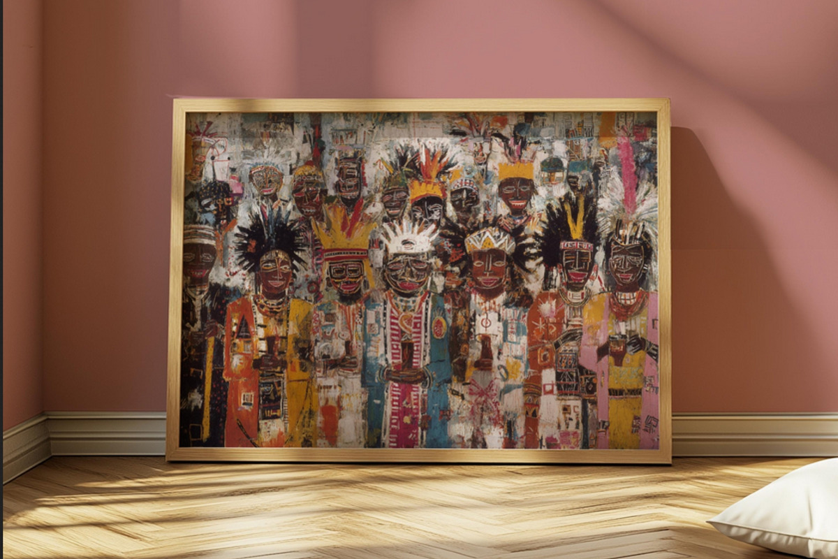 African Rhythm Wall Art Collection, an Illustration by PrintablesByFranklyn (Photo 9 of 10)