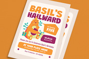Kids Animal Birthday Invitation, an Invitation Template by VectorVactory (Thumbnail 2 of 3)