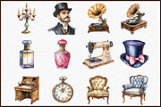 Vintage Clipart - Victorian Sketch S, an Illustration by Sublimation Artist (Thumbnail 3 of 6)